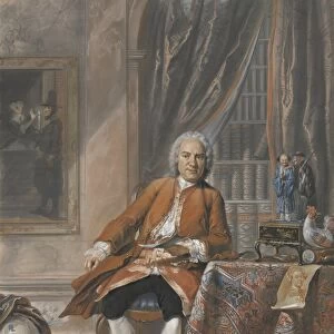 Portrait of Joan Jacob Mauricius, Governor-General of Suriname, Cornelis Troost, 1741