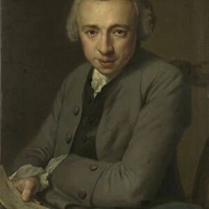 Portrait of Louis Metayer Phz. Goldsmith and Art Collector, George van der Mijn, 1759