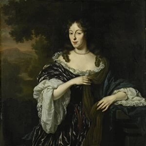Portrait of Maria Schaep, Wife of Hendrick Bicker, Michiel van Musscher, 1682