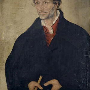 Portrait Philipp Melanchthon c. 1560-1580 oil
