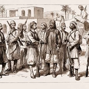 The Rebellion in the Sudan, 1883: some Types of the Expeditionary Force: Albanian