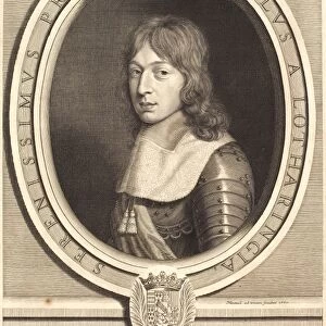 Robert Nanteuil, French (1623-1678), Charles V, Duc de Lorraine, 1660, engraving