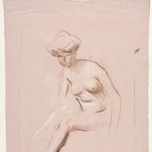 Seated Nude fourth quarter 1800s first third 1900s