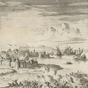 Siege of a city, Jan Luyken, 1684