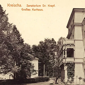 Spa buildings Saxony Kreischa 1912 Landkreis Sachsische Schweiz-Osterzgebirge
