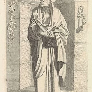 St. Peter, print maker: Jan van de Velde II, Willem Pietersz. Buytewech, Claes Jansz