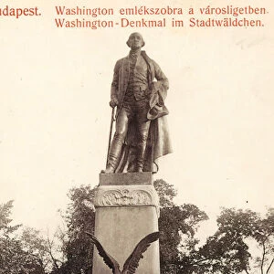 Statue George Washington Gyula Bezeredi
