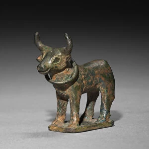 Statuette Bull Curved Horns late 2nd millennium BC