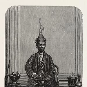 The Supreme King of Siam in his State Robes