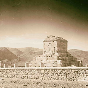 Tomb Cyrus Iran 1898