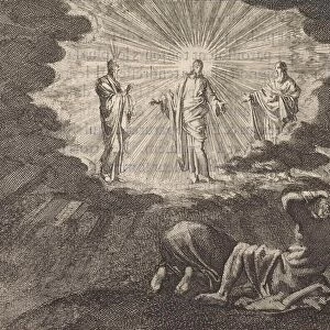 Transfiguration, Jan Luyken, Pieter Mortier, 1703 - 1762