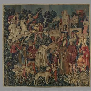 Unicorn Killed Brought Castle Unicorn Tapestries