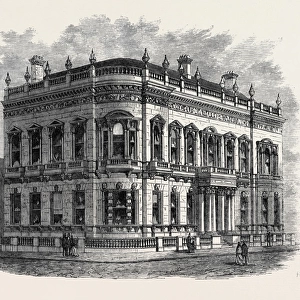 The Union Club House, Birmingham, Uk, 1869