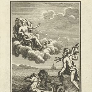 Venus and Neptune, Jacob Folkema, 1715