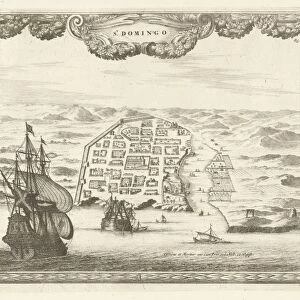 View of Santo Domingo, Thomas Doesburgh, Johannes Covens and Cornelis Mortier, Staten