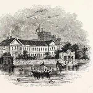 York House, London, England, engraving 19th century, Britain, UK