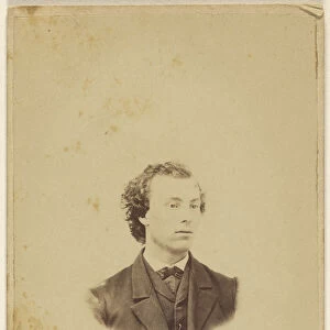 young man printed vignette-style Peters Weaver