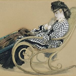 Young Woman in a Rocking Chair, study for the painting The Last