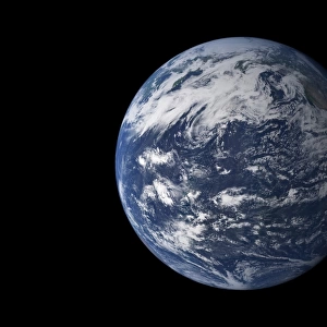 Full Earth centered over the Pacific Ocean