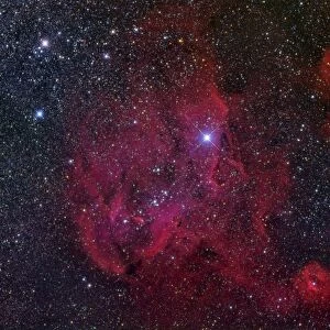 IC 2944, the Running Chicken Nebula