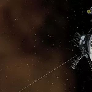 Space exploration Collection: Voyager missions