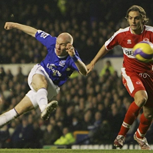 Andy Johnson's Thunderous Shot: Everton's Victory Over Middlesbrough