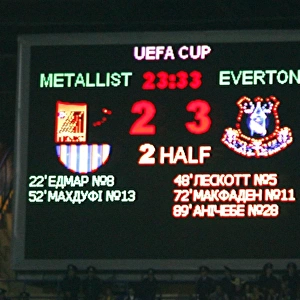 Metalist Kharkiv v Everton
