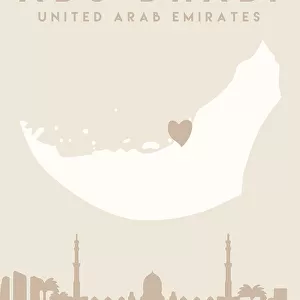 United Arab Emirates Collection: Maps