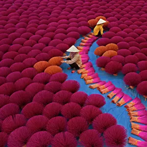 Drying incense