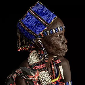 Jiye woman portrait, South Sudan