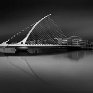 Samuel Beckett Bridge (Calatrava) and The Convention Centre