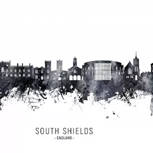 South Shields England Skyline