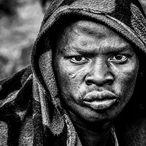 Surma tribe man-Ethiopia