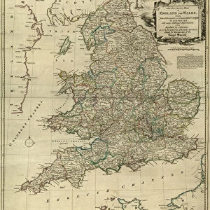 Bowens Map of England, c. 1777