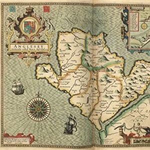 John Speed's map of Anglesey, 1611