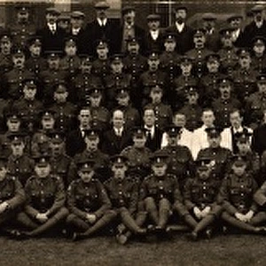 Wharncliffe War Hospital, commanding officers, doctors and Royal Army Medical Corps staff, 1916