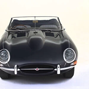 1965 Jaguar E type S1 Drophead Coupe. Creator: Unknown