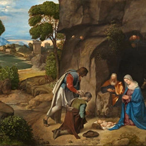 The Adoration of the Shepherds, 1505 / 1510. Creator: Giorgione
