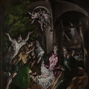The Adoration of the Shepherds, ca. 1605-10. Creator: El Greco