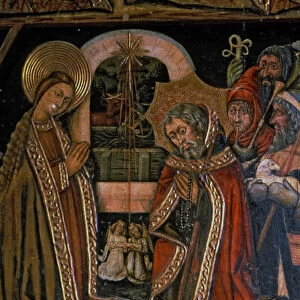 Adoration of the Shepherds, side table of the altarpiece of Saint Michael