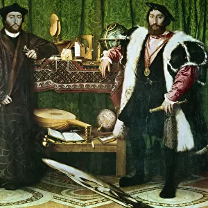 The Ambassadors, 1533. Artist: Hans Holbein the Younger