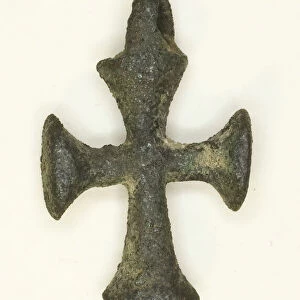 Amulet of a Cross, Byzantine Period (4th-6th century). Creator: Unknown
