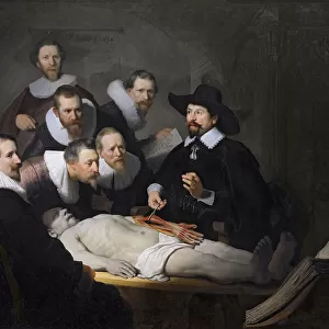 The Anatomy Lesson of Dr. Nicolaes Tulp, 1632. Artist: Rembrandt van Rhijn (1606-1669)