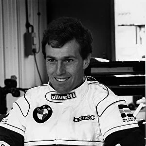 Andrea De Cesaris whilst driving for Brabham 1987. Creator: Unknown