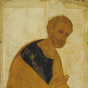 The Apostle Peter (From the Deesis Range), ca 1408. Artist: Rublev, Andrei (1360 / 70-1430)