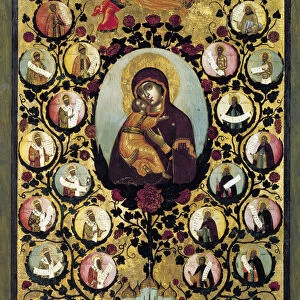 Apotheosis of the Virgin of Vladimir, 1668