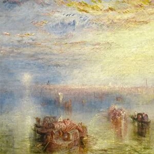 Approach to Venice, 1844. Creator: JMW Turner