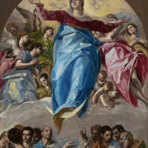 The Assumption of the Virgin, 1577-79. Creator: El Greco