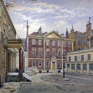 Austin Friars Street, City of London, 1881. Artist: John Crowther
