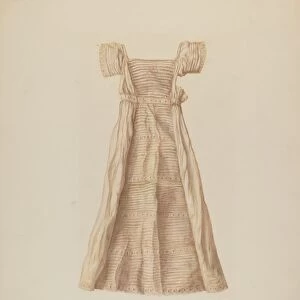 Baby Dress, c. 1939. Creator: Manuel G. Runyan